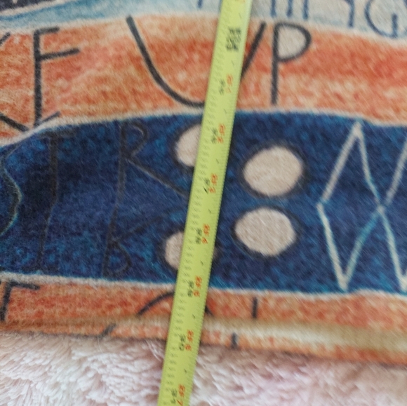 Graphic Wearable Art Crewneck Printed Bear Wool Blend Sweater - Picture 6 of 7